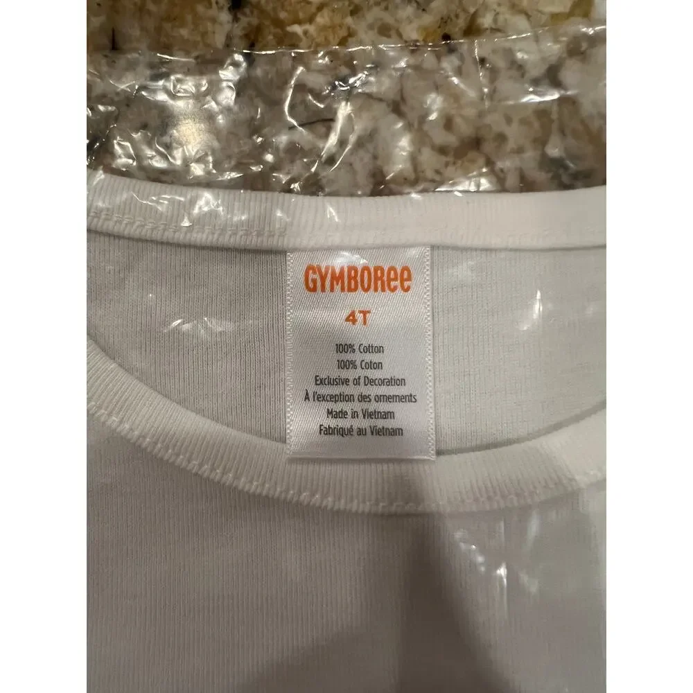 NWT Gymboree Orange & Ivory Striped Leggings & Halloween Pumpkin Top